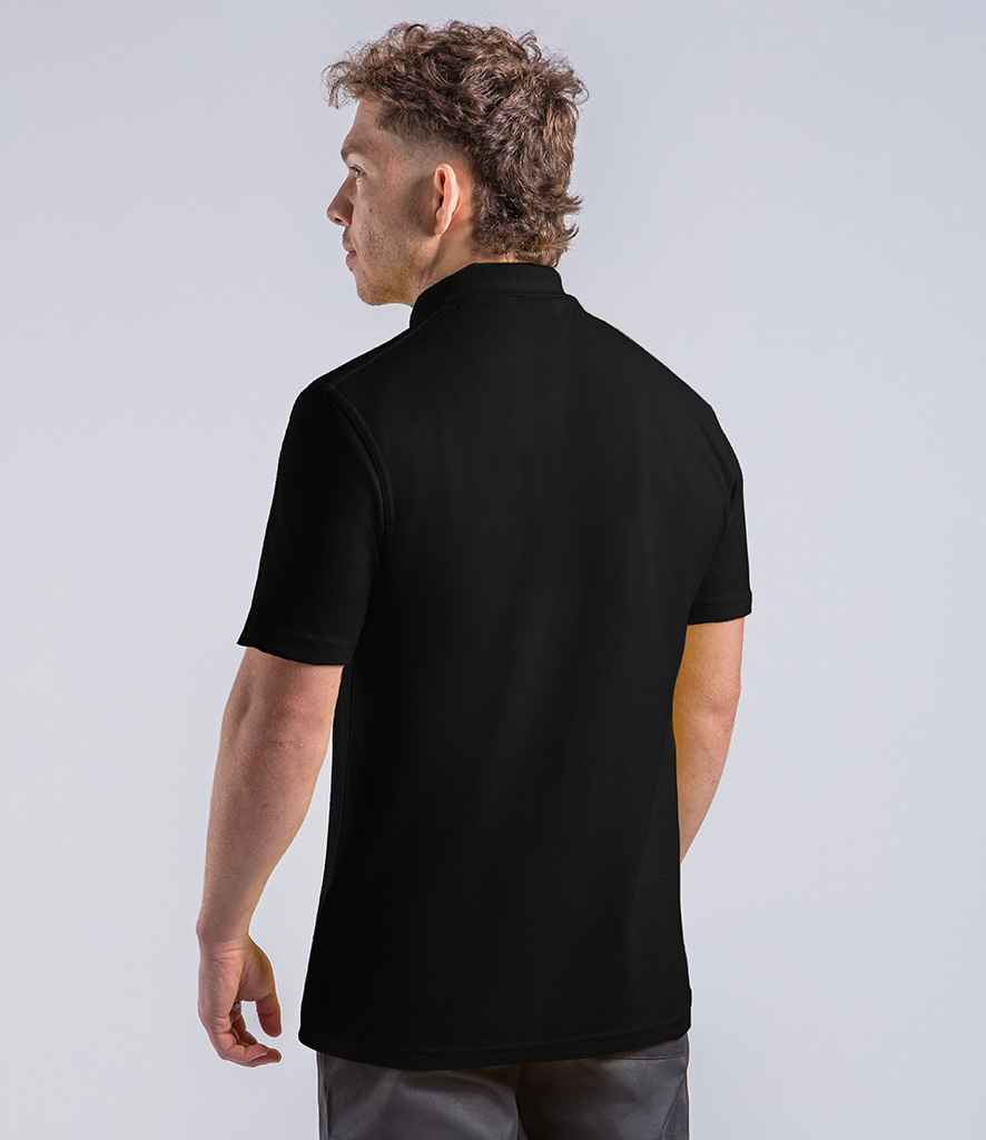 Pro RTX Pro Piqué Polo Shirt - Black (RX101)