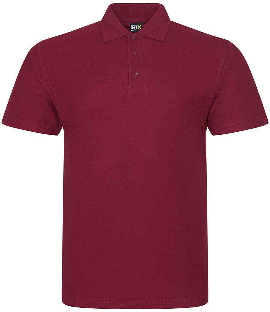 Pro RTX Pro Piqué Polo Shirt - Burgundy (RX101)