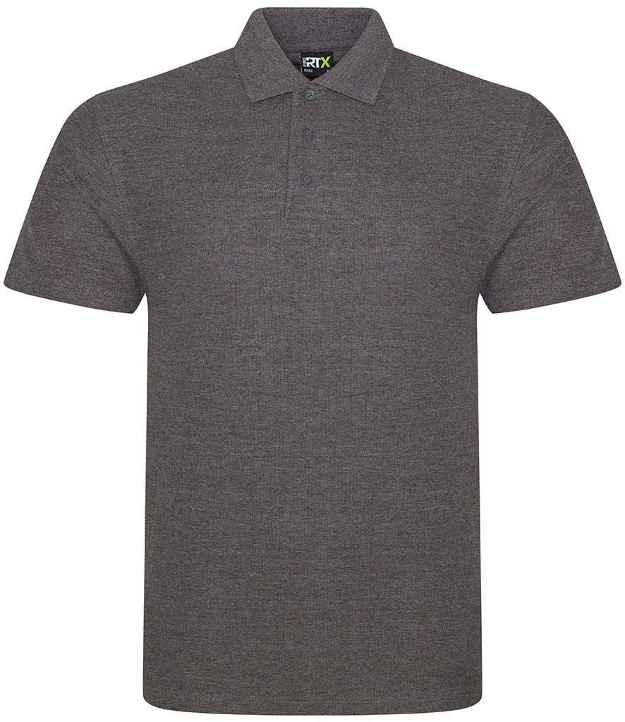 Pro RTX Pro Piqué Polo Shirt - Charcoal (RX101)