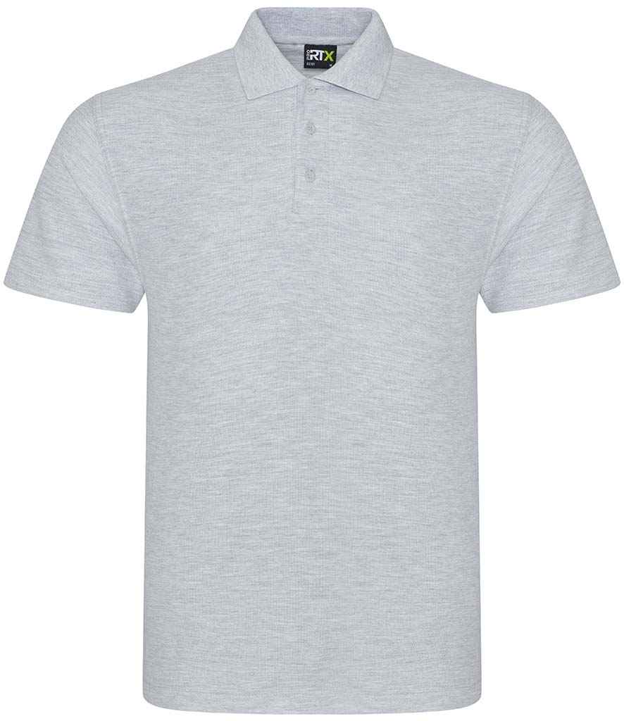 Pro RTX Pro Piqué Polo Shirt - Heather Grey (RX101)