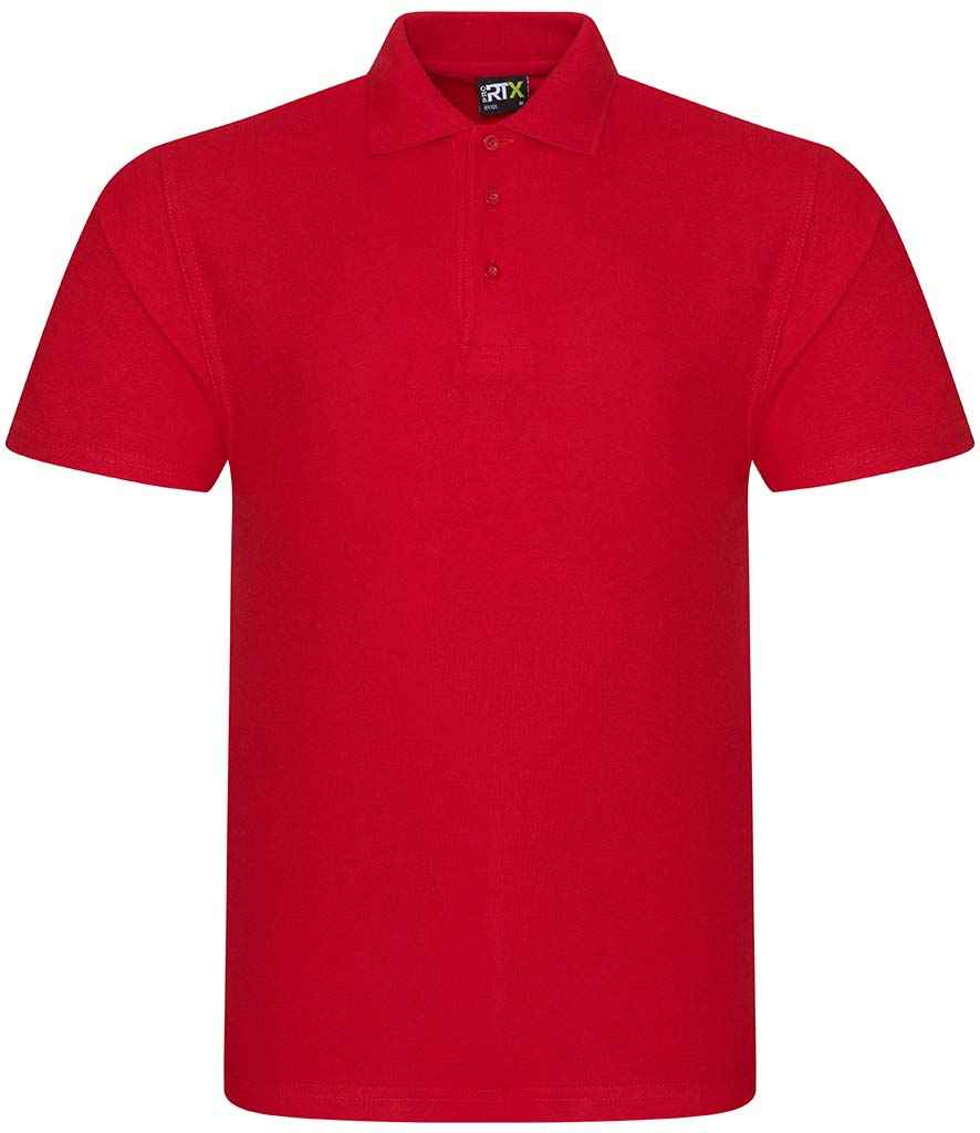 Pro RTX Pro Piqué Polo Shirt - Red (RX101)