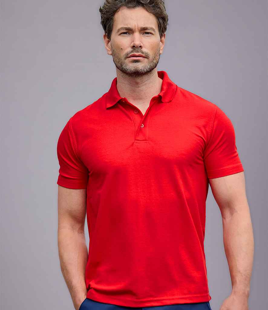 Pro RTX Pro Piqué Polo Shirt - Red (RX101)