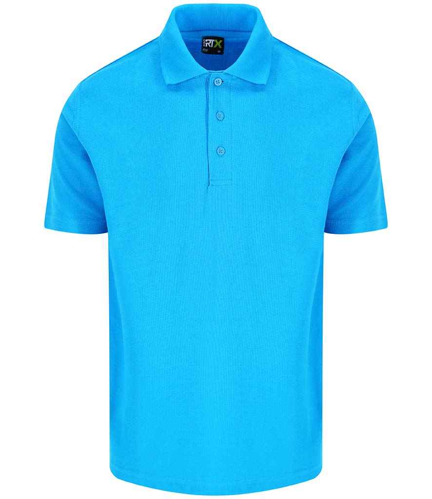 Pro RTX Pro Piqué Polo Shirt - Turquoise Blue (RX101)