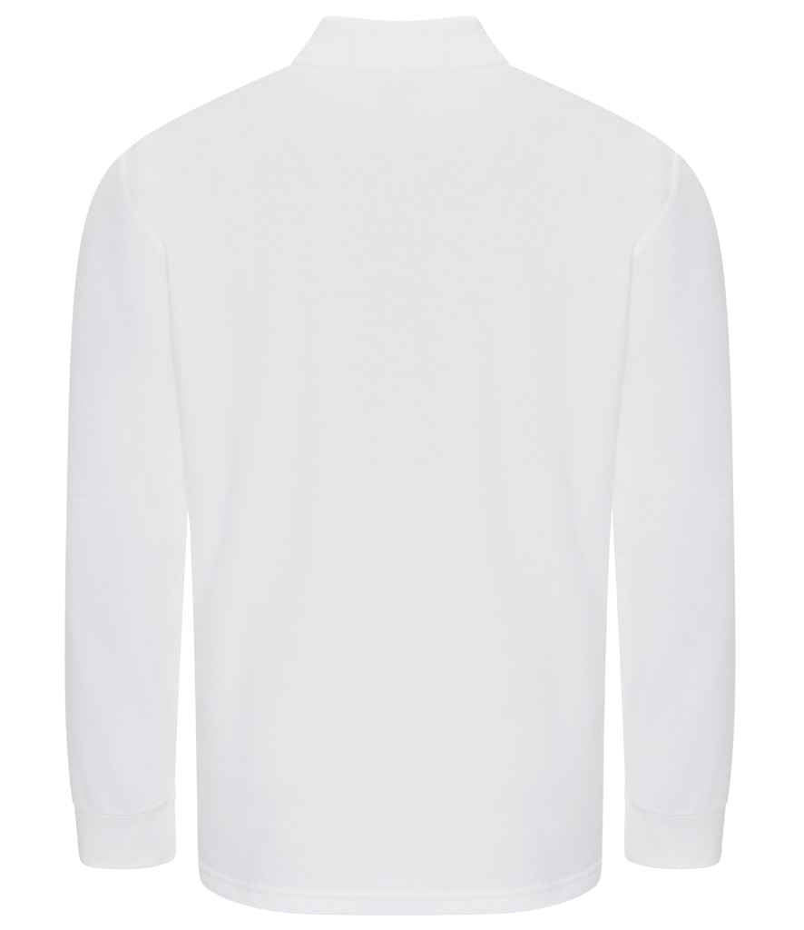 Pro RTX Pro Long Sleeve Piqué Polo Shirt - White (RX102)