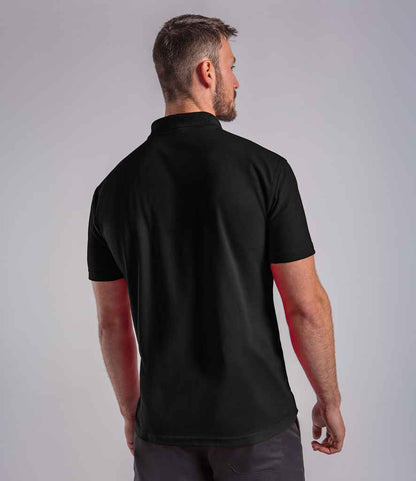 Pro RTX Pro Polyester Polo Shirt - Black (RX105)