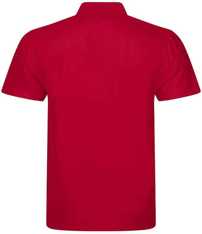Pro RTX Pro Polyester Polo Shirt - Red (RX105)