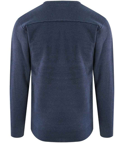 Pro RTX Pro Acrylic V Neck Sweater - Navy (RX200)