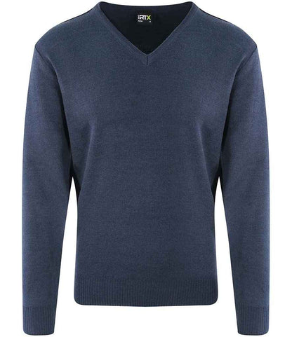 Pro RTX Pro Acrylic V Neck Sweater - Navy (RX200)