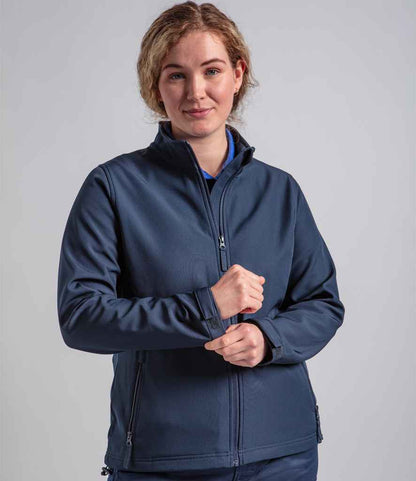 Pro RTX Ladies Pro Two Layer Soft Shell Jacket - Navy (RX500F)