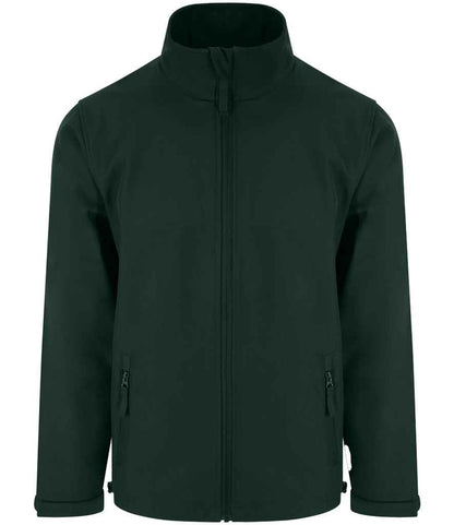 Pro RTX Pro Two Layer Soft Shell Jacket - Bottle Green (RX500)