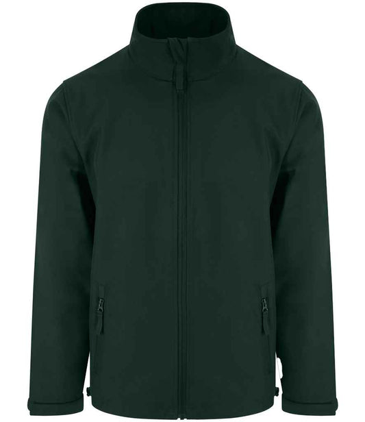 Pro RTX Pro Two Layer Soft Shell Jacket - Bottle Green (RX500)