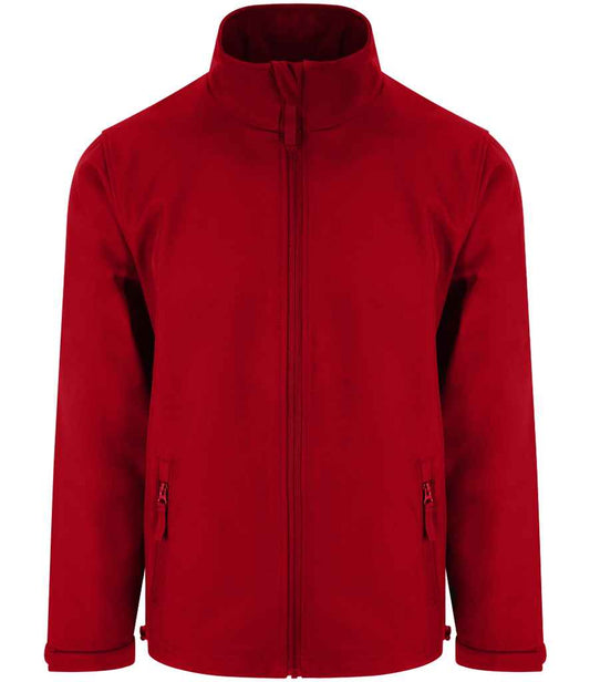 Pro RTX Pro Two Layer Soft Shell Jacket - Red (RX500)