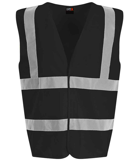Pro RTX High Visibility Waistcoat - Black (RX700)