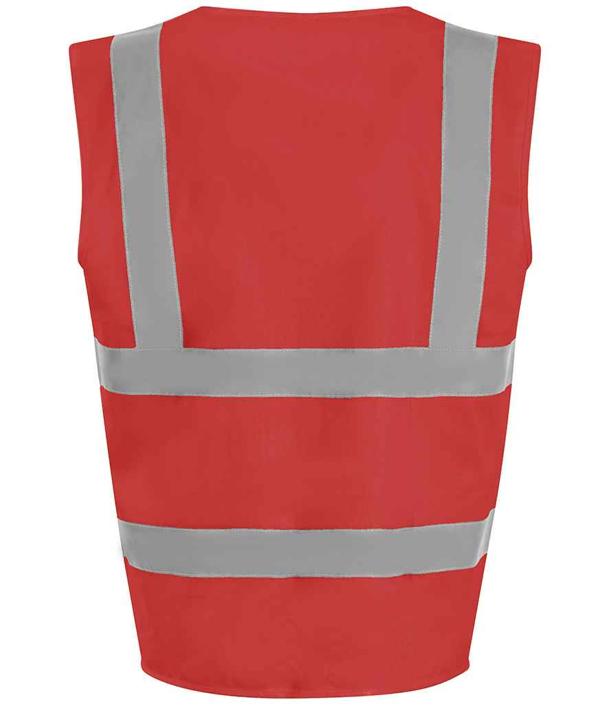 Pro RTX High Visibility Waistcoat - Red (RX700)
