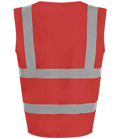 Pro RTX High Visibility Waistcoat - Red (RX700)
