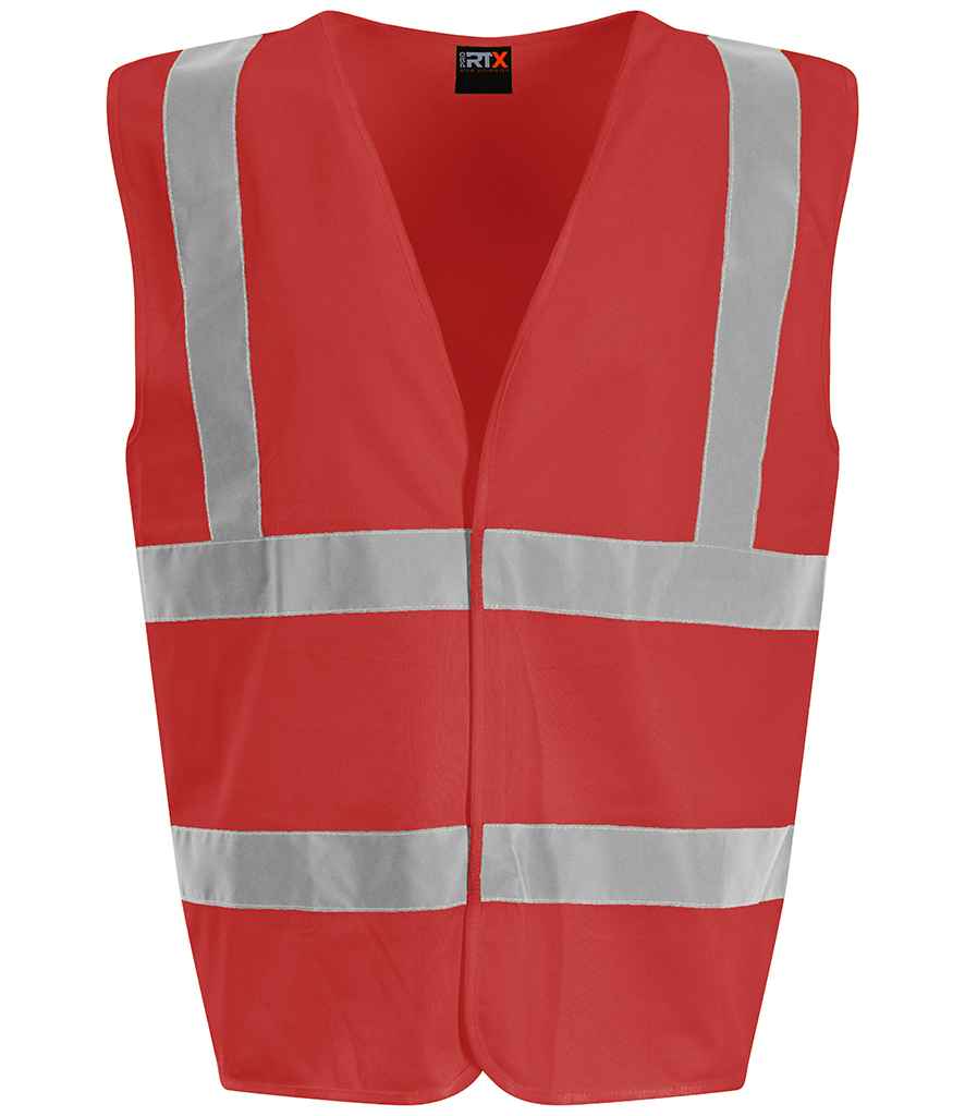 Pro RTX High Visibility Waistcoat - Red (RX700)