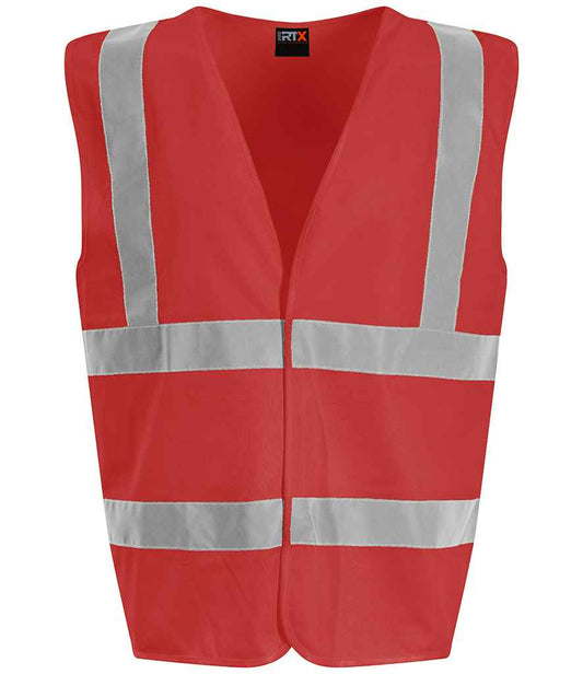 Pro RTX High Visibility Waistcoat - Red (RX700)