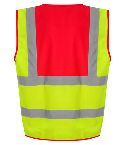 Pro RTX High Visibility Waistcoat - Yellow/Pink (RX700)