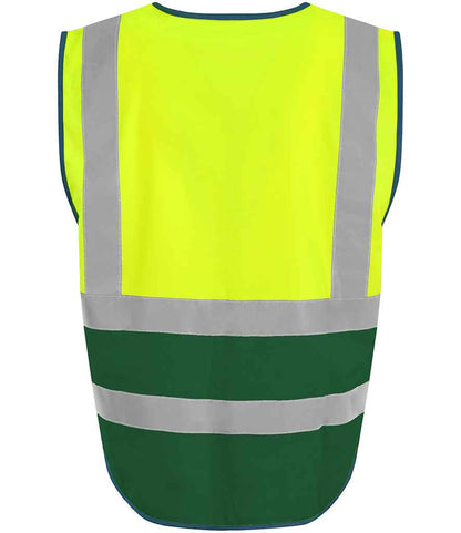 Pro RTX High Visibility Executive Waistcoat - Yellow/Paramedic Green (RX705)