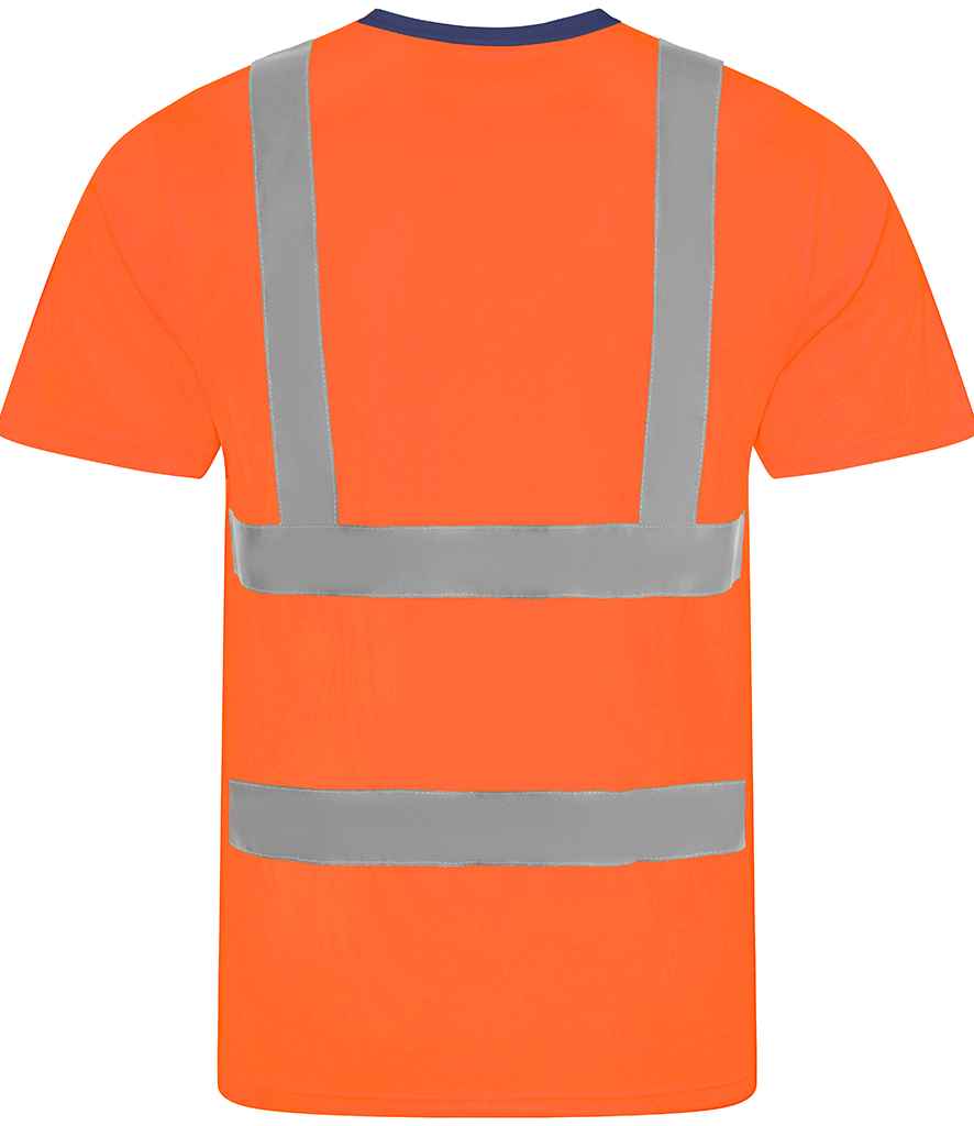 Pro RTX High Visibility T-Shirt - Orange/Navy (RX720)