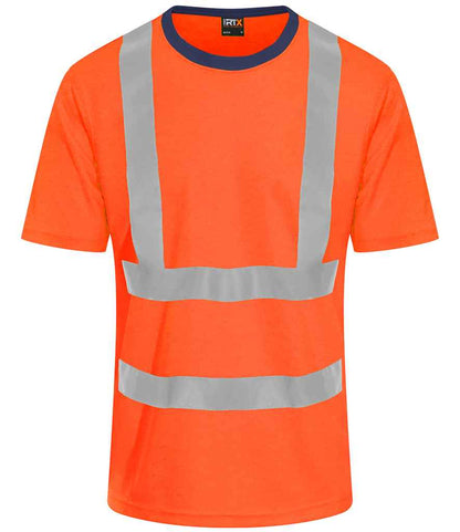 Pro RTX High Visibility T-Shirt - Orange/Navy (RX720)