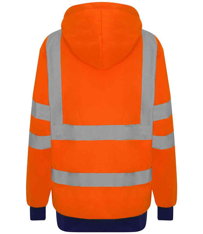 Pro RTX High Visibility Two Tone Hoodie - Orange/Navy (RX740)