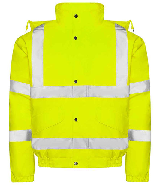 Pro RTX High Visibility Bomber Jacket - Yellow (RX770)