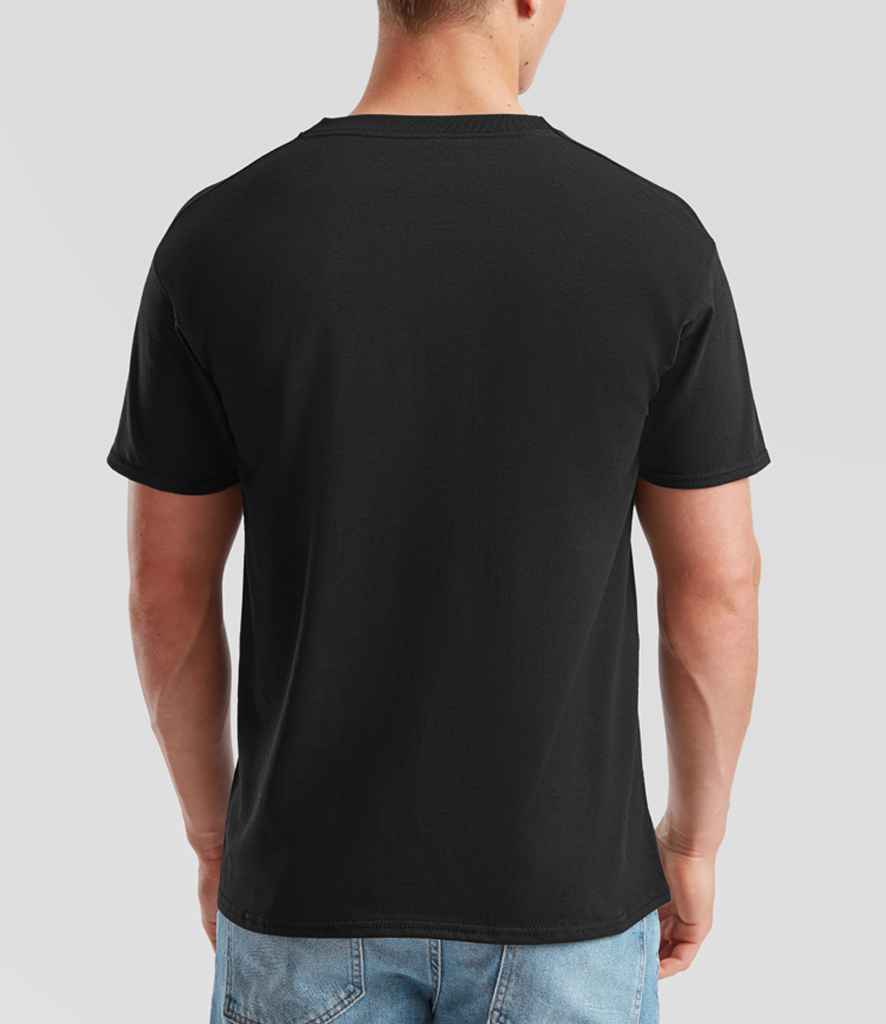 Fruit of the Loom Heavy Cotton T-Shirt - Black (SA101)