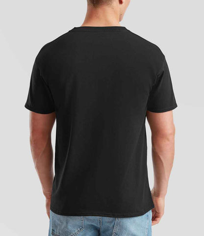 Fruit of the Loom Heavy Cotton T-Shirt - Black (SA101)