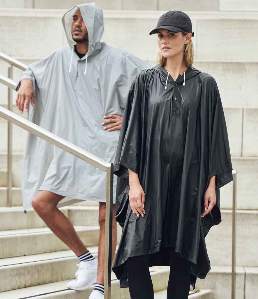 Splashmacs Rain Poncho - Black (SC10)