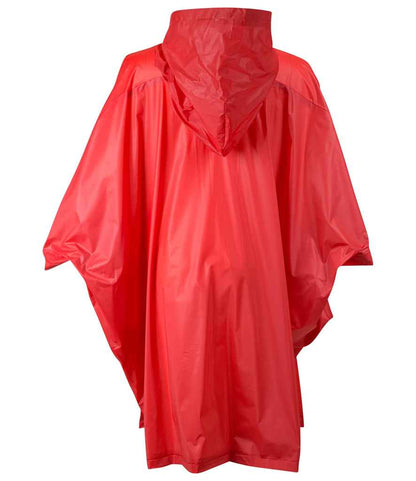 Splashmacs Rain Poncho - Red (SC10)