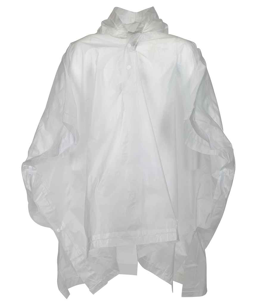 Splashmacs Kids Rain Poncho - Clear (SC19)