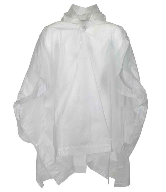 Splashmacs Kids Rain Poncho - Clear (SC19)