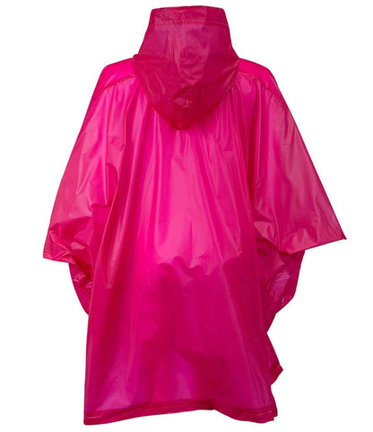 Splashmacs Kids Rain Poncho - Fuchsia (SC19)