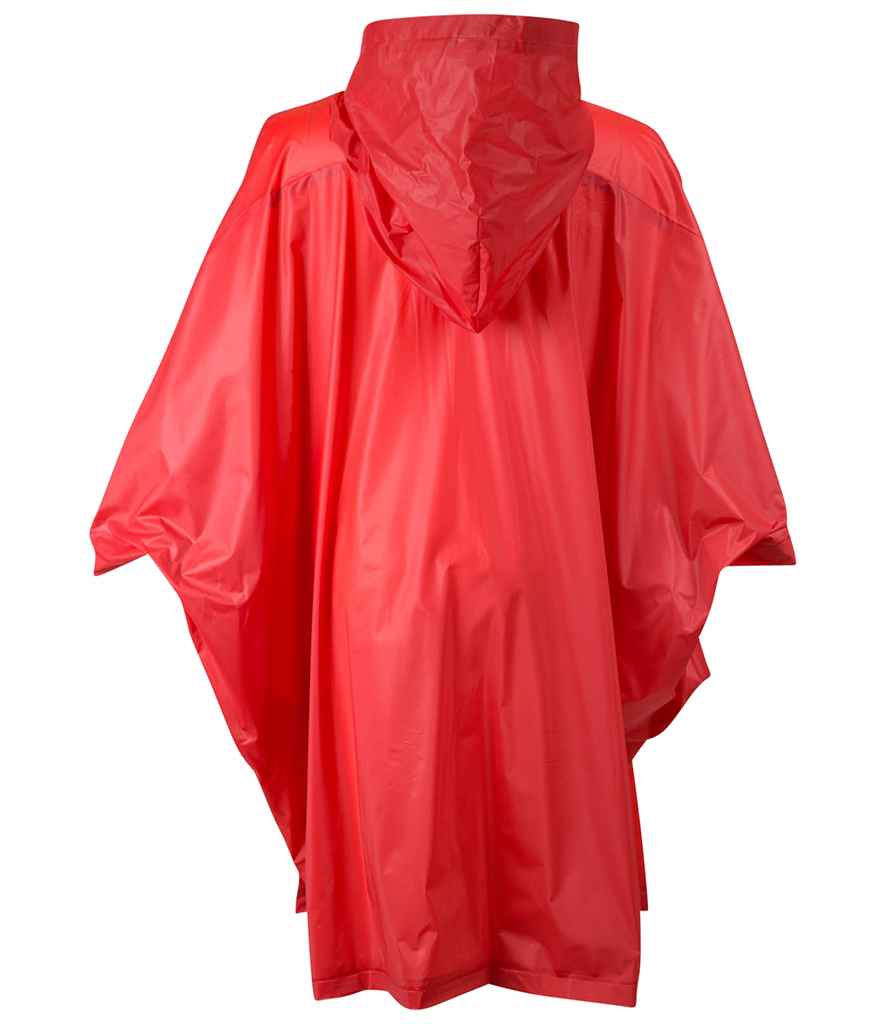 Splashmacs Kids Rain Poncho - Red (SC19)