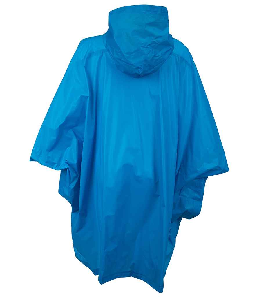Splashmacs Kids Rain Poncho - Sapphire Blue (SC19)