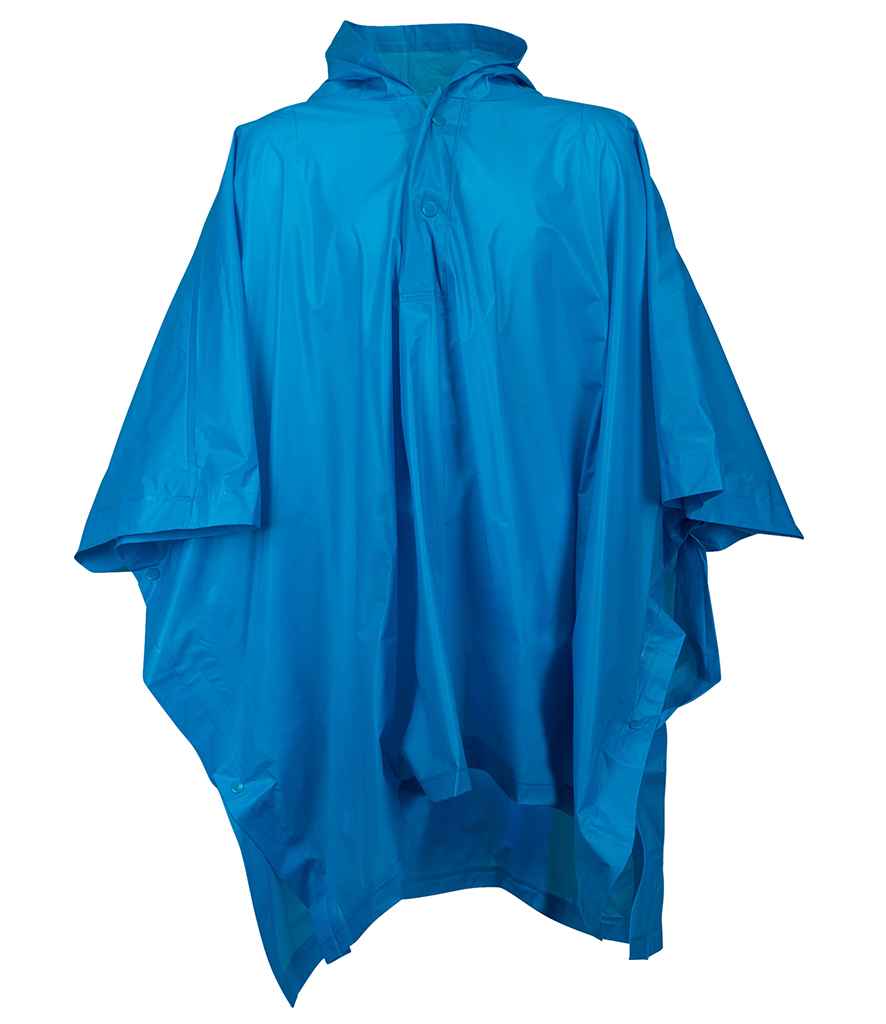 Splashmacs Kids Rain Poncho - Sapphire Blue (SC19)