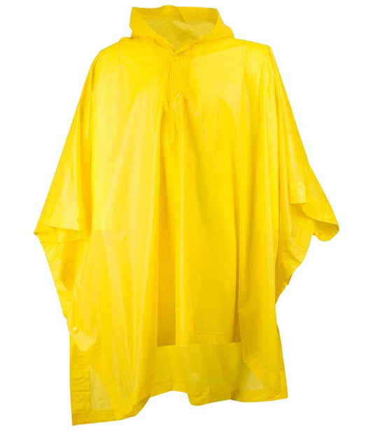 Splashmacs Kids Rain Poncho - Yellow (SC19)