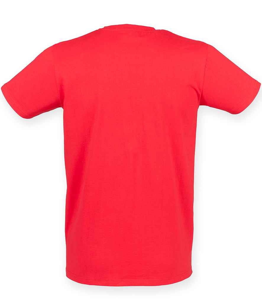 SF Clothing SF Clothing Feel Good Stretch T-Shirt - Bright Red (SF121)