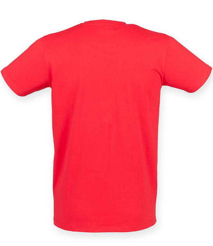 SF Clothing SF Clothing Feel Good Stretch T-Shirt - Bright Red (SF121)