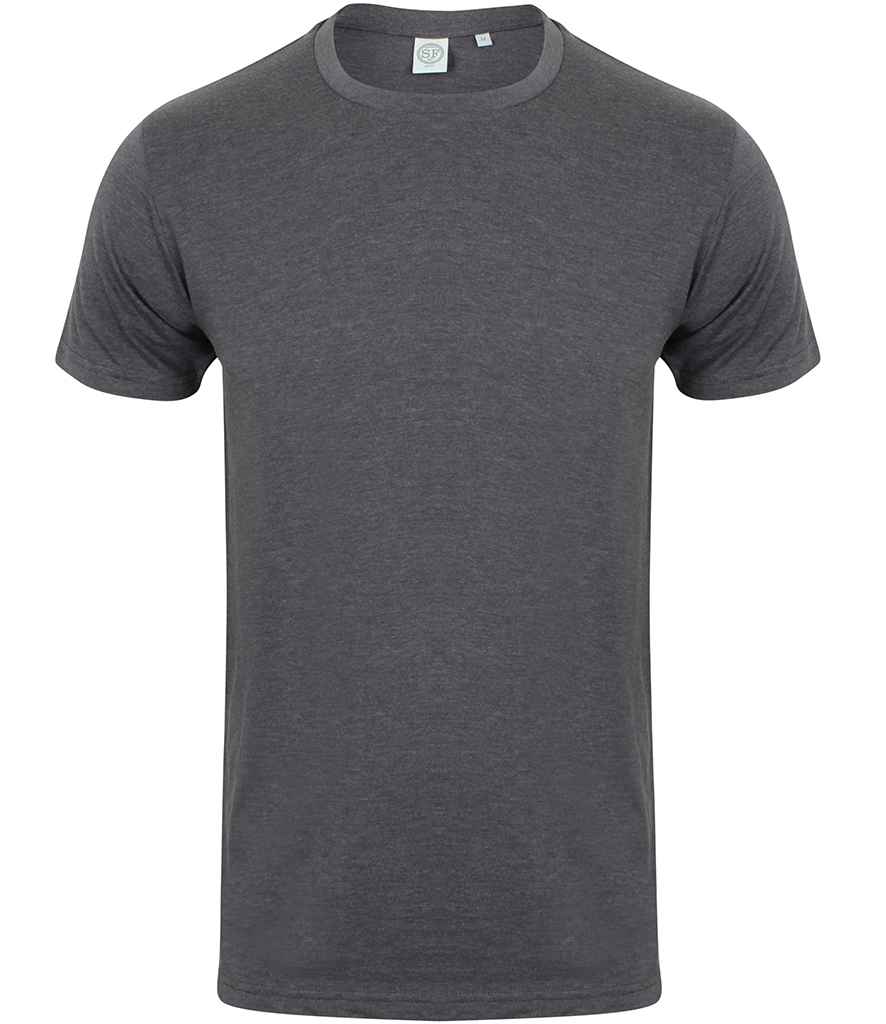 SF Clothing SF Clothing Feel Good Stretch T-Shirt - Heather Charcoal (SF121)