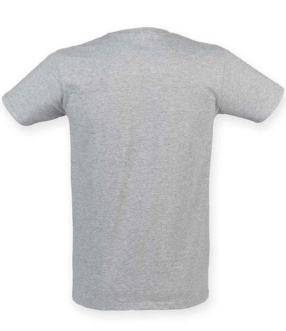SF Clothing SF Clothing Feel Good Stretch T-Shirt - Heather Grey (SF121)