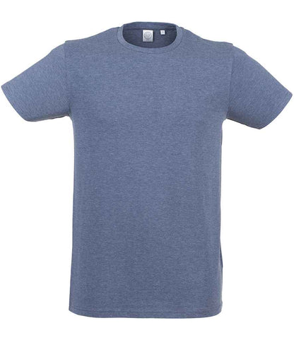 SF Clothing SF Clothing Feel Good Stretch T-Shirt - Heather Navy (SF121)