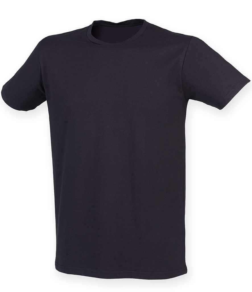 SF Clothing SF Clothing Feel Good Stretch T-Shirt - Navy (SF121)