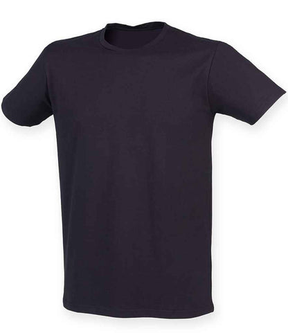SF Clothing SF Clothing Feel Good Stretch T-Shirt - Navy (SF121)