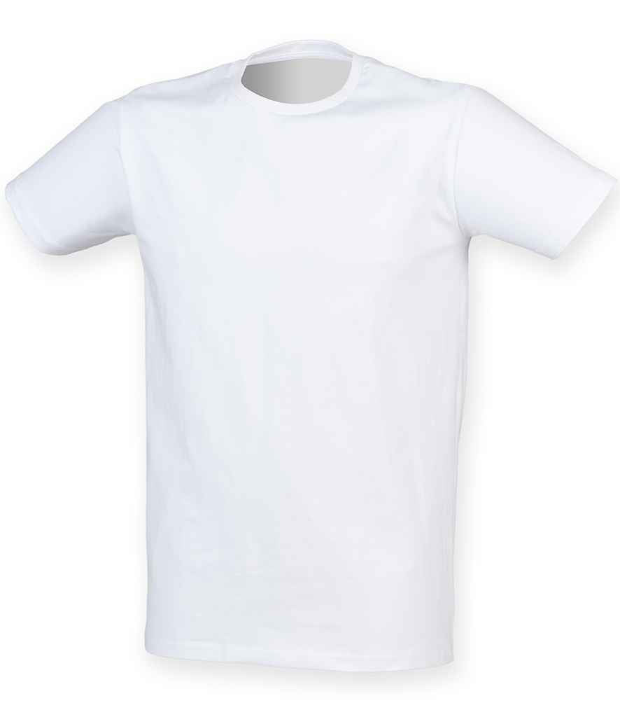 SF Clothing SF Clothing Feel Good Stretch T-Shirt - White (SF121)