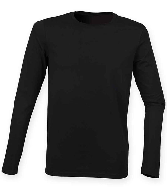 SF Clothing SF Clothing Feel Good Stretch Long Sleeve T-Shirt - Black (SF124)