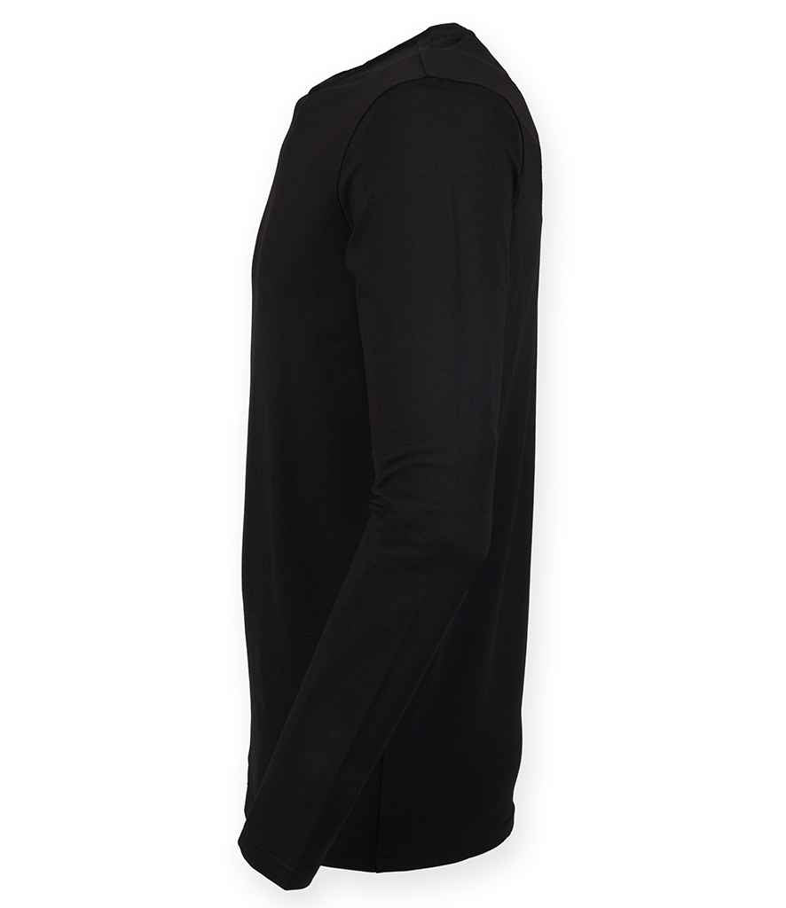 SF Clothing SF Clothing Feel Good Stretch Long Sleeve T-Shirt - Black (SF124)
