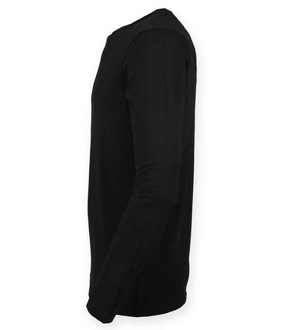 SF Clothing SF Clothing Feel Good Stretch Long Sleeve T-Shirt - Black (SF124)