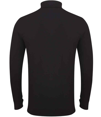 SF Clothing SF Clothing Feel Good Stretch Roll Neck Top - Black (SF125)